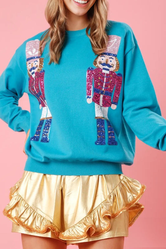 Nutcracker Christmas Crew Neck Sweatshirt