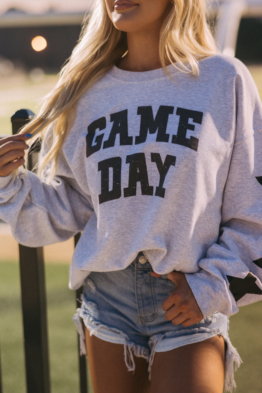 Game Day Graphic Football Season Sweatshirt