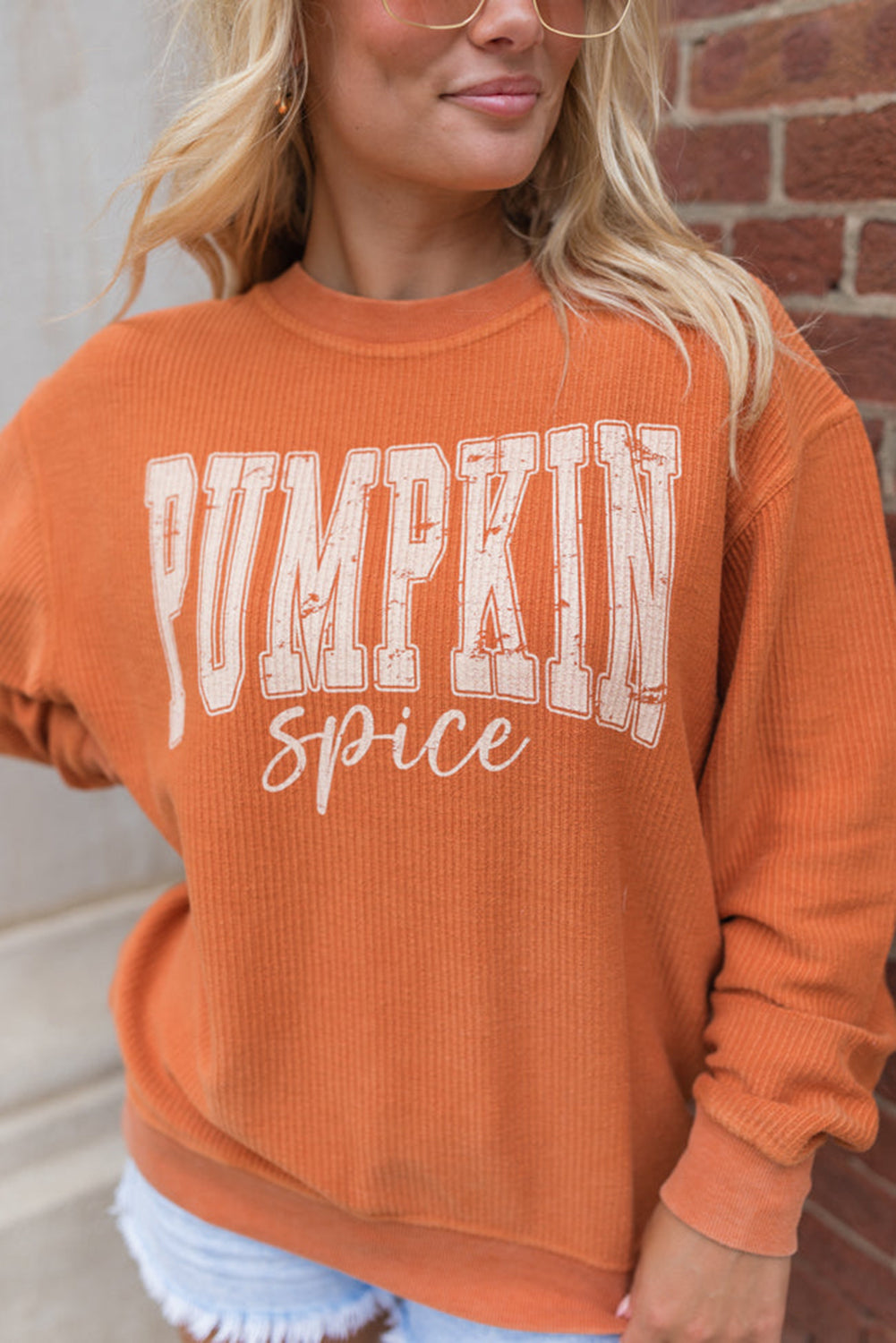 Pumpkin Spice Graphic Sweatshirt