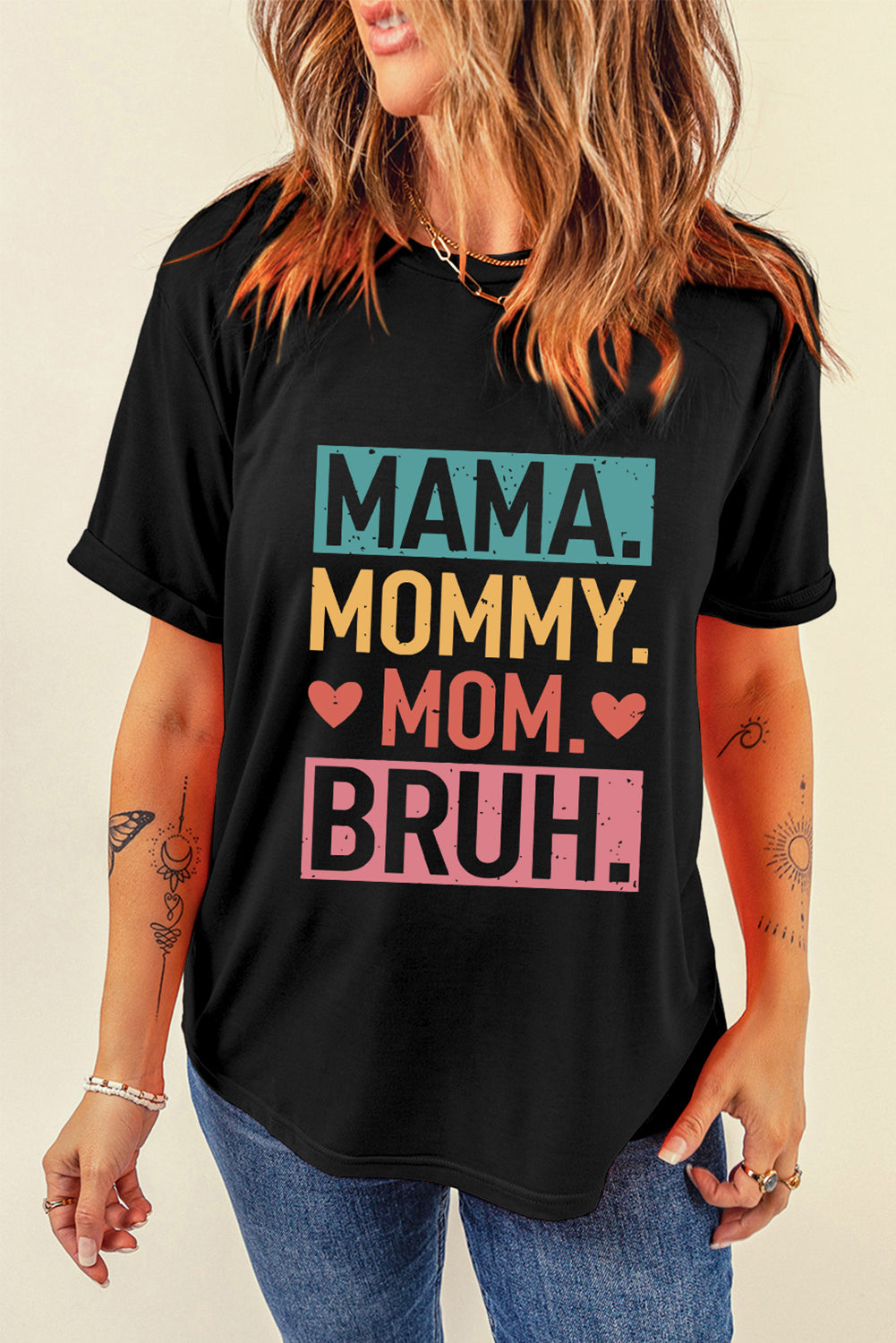 MAMA MOMMY MOM BRUH Graphic Tee