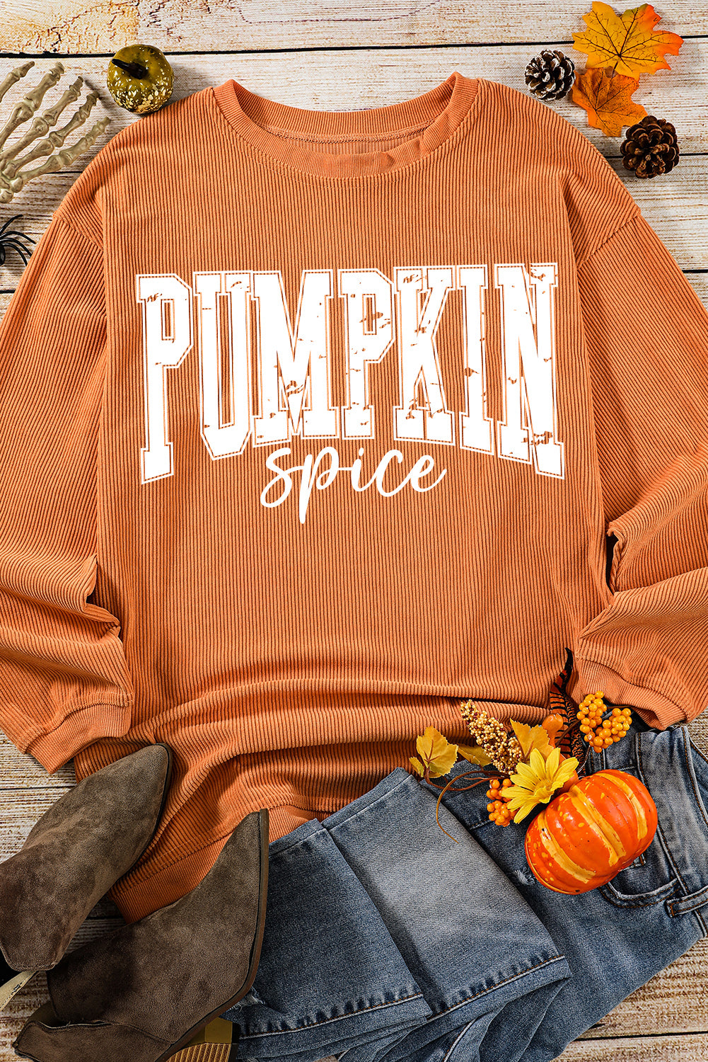 Pumpkin Spice Graphic Sweatshirt